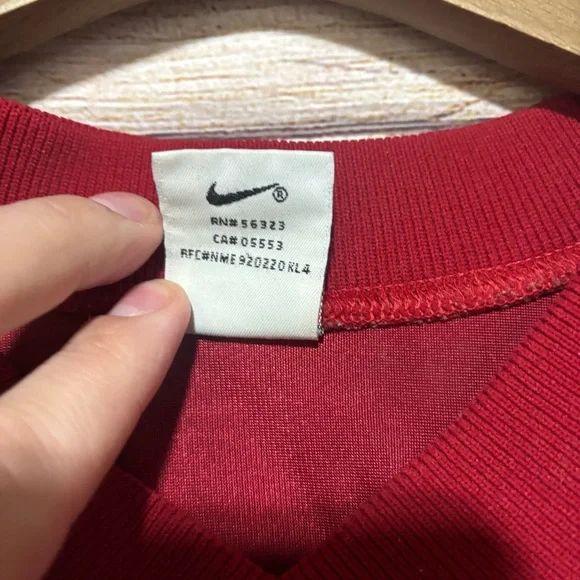 Oklahoma Sooners Football Jersey Vintage 90’s Nike Mens L Rare USA #33 - Picture 8 of 11